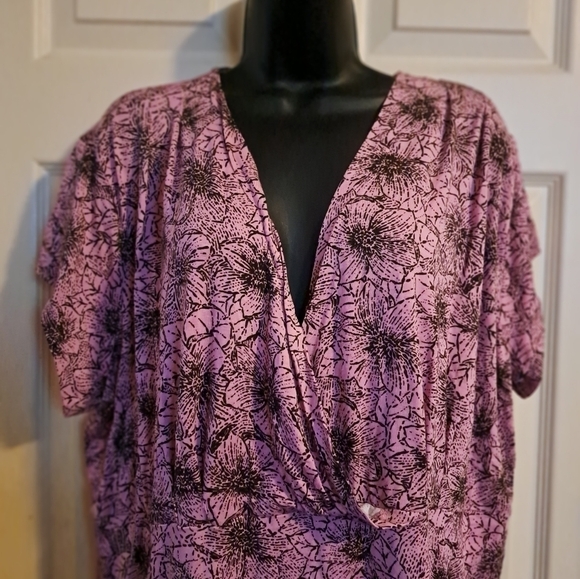 Covington floral blouse size 20-22W - Picture 2 of 6